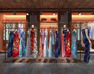 【服裝店3D模型】_室外_全景圖